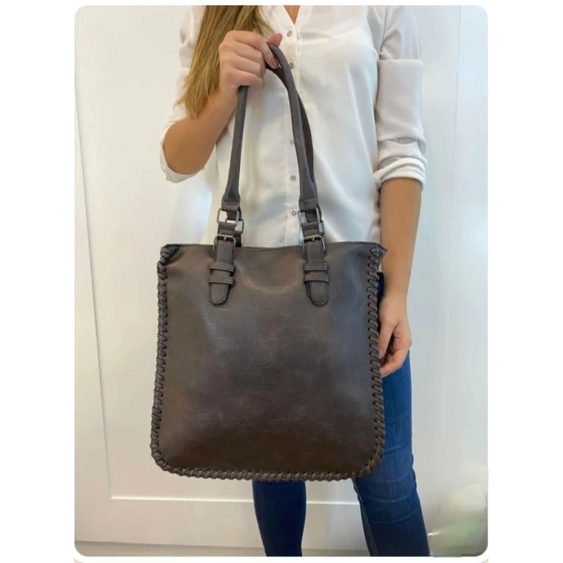 Bolsa Transversal em Couro PU. - Imagem 2