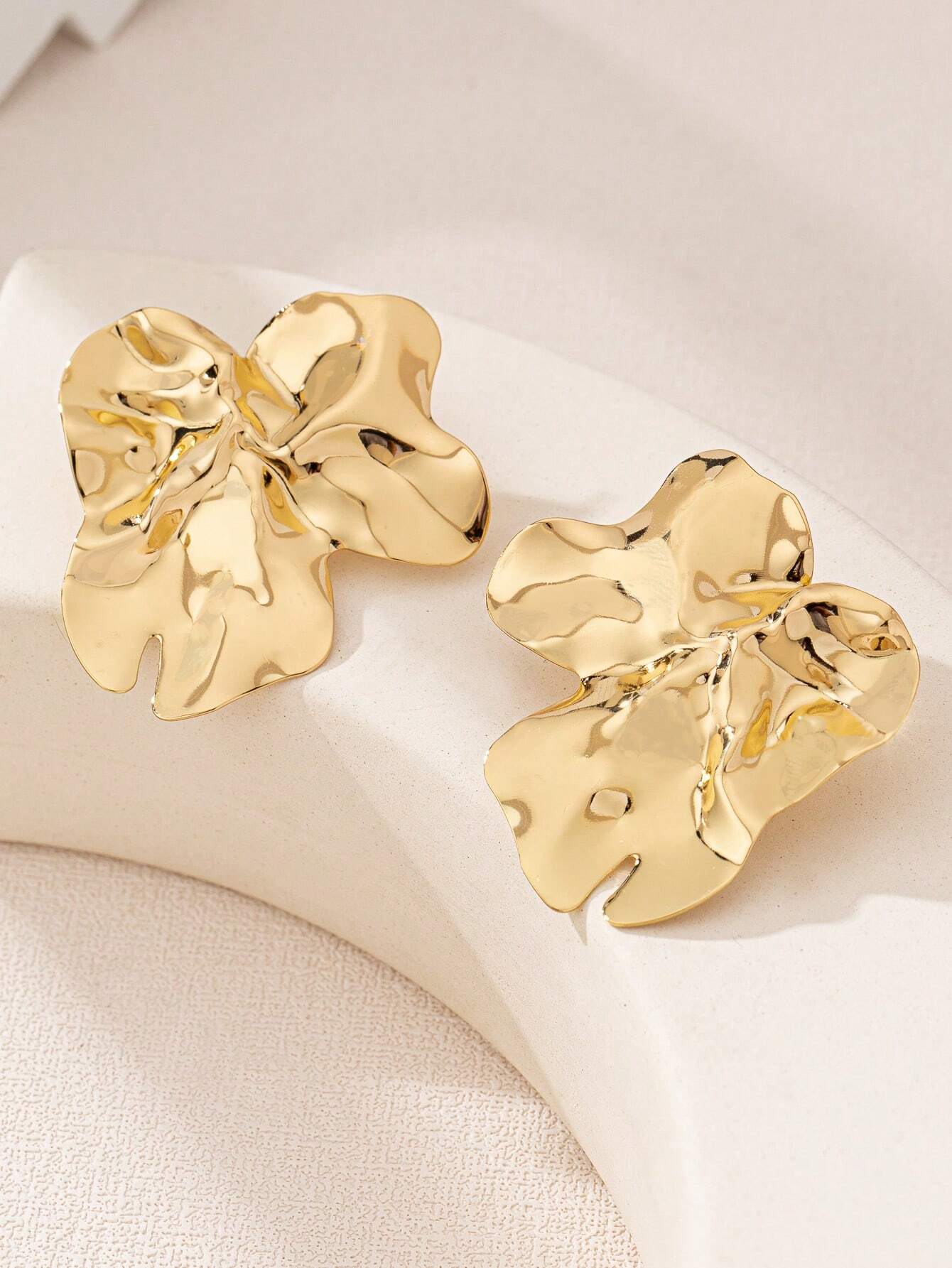 Brincos de pino geométricos, adequados para casamentos, festas e uso diário. - Imagem 2