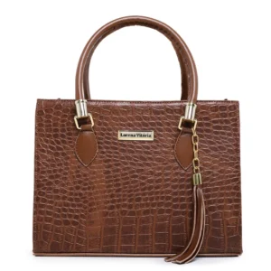 Bolsa Feminina Croco Cores da Moda Luxo.