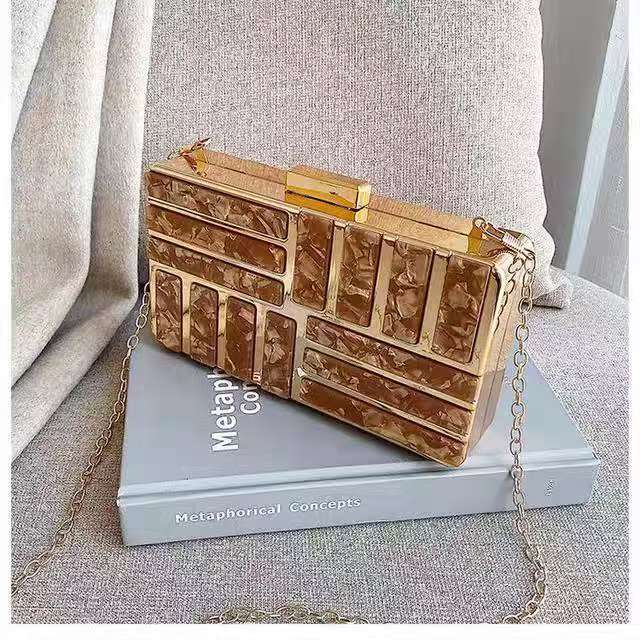 Bolsa de Noite em Mármore Acrílico - Imagem 5